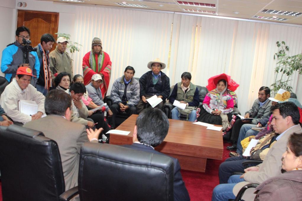 Elaboran propuesta de trabajo para solucionar demandas del agro en Cusco