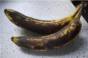 Banano en su mximo estado de madurez sirve para crear salsas y confites
